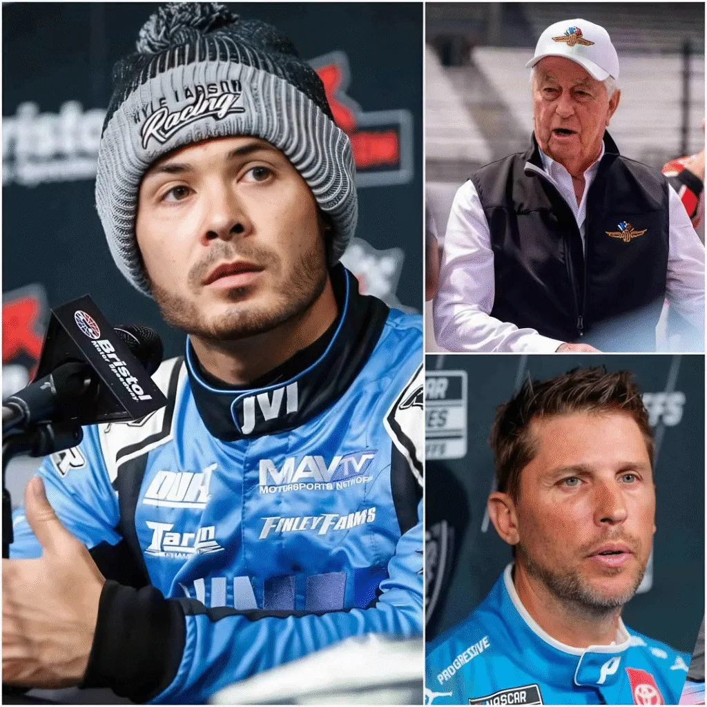 Penske Fires Back at Hamlin: Rebuttal Stokes Debate Over Larson’s Controversial Win Featured image